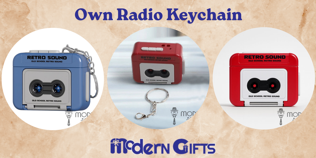 The Perfect Customized Gift for Girl Friend and Boy Friend - Own Radio Keychain