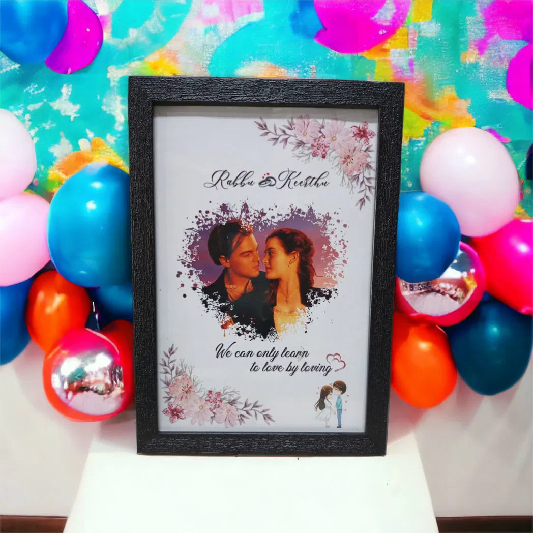 Heart Splash Frame