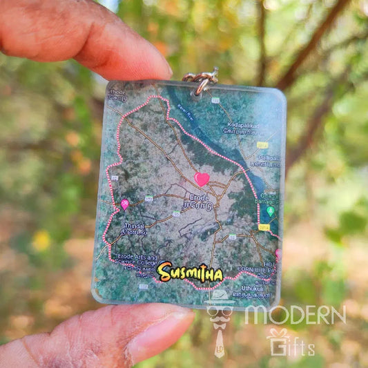 Map Keychain