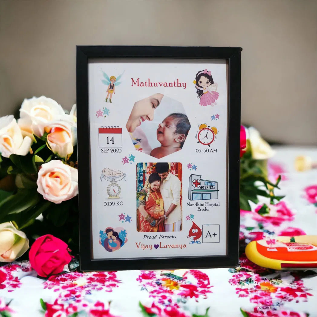 Birth Moment Frame ( Theme 1)