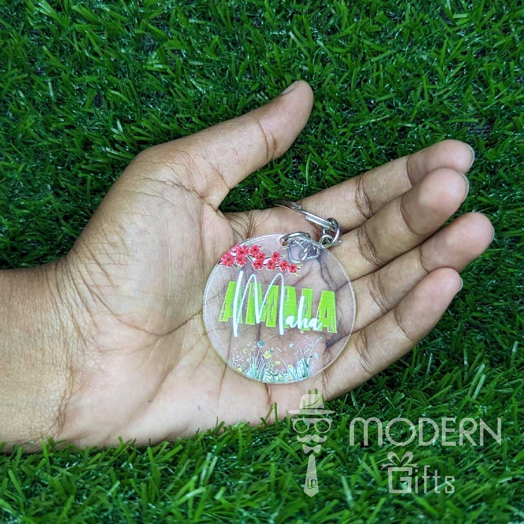 Mom Acrylic Keyhchain