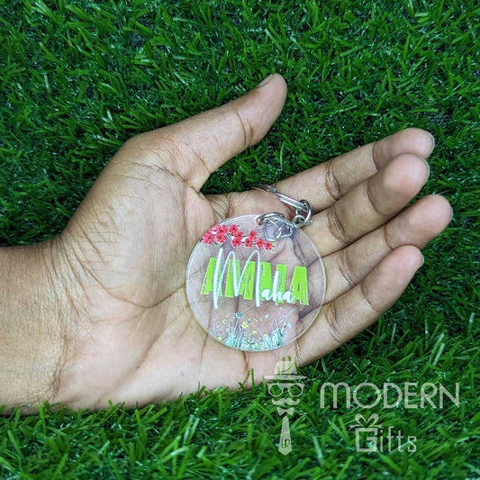 Mom Acrylic Keyhchain