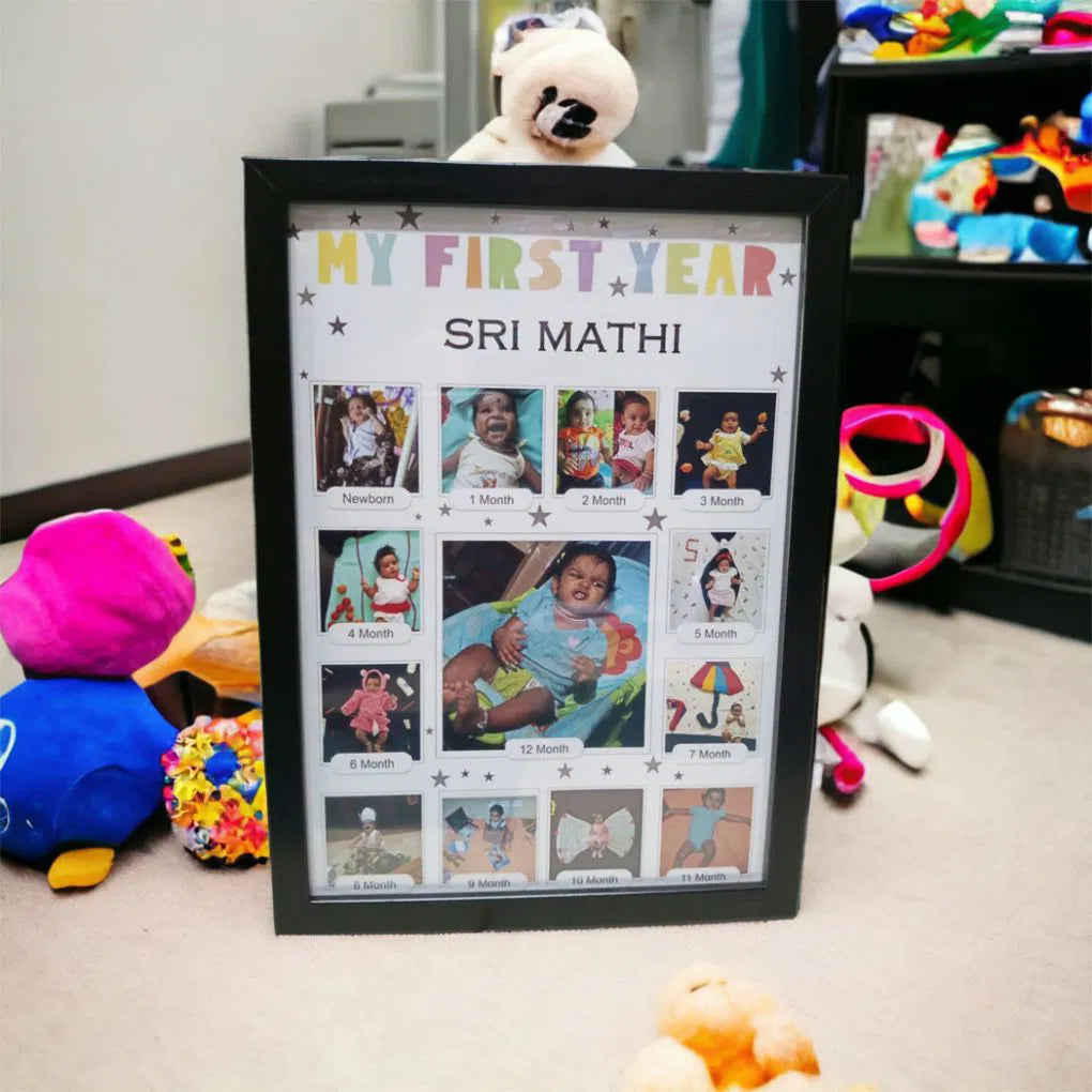 1 Year Baby Frame