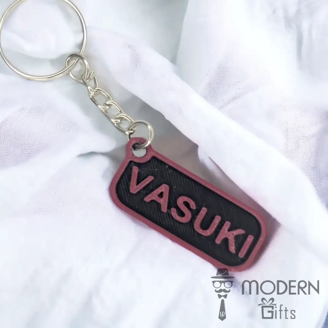3D Name Keychain