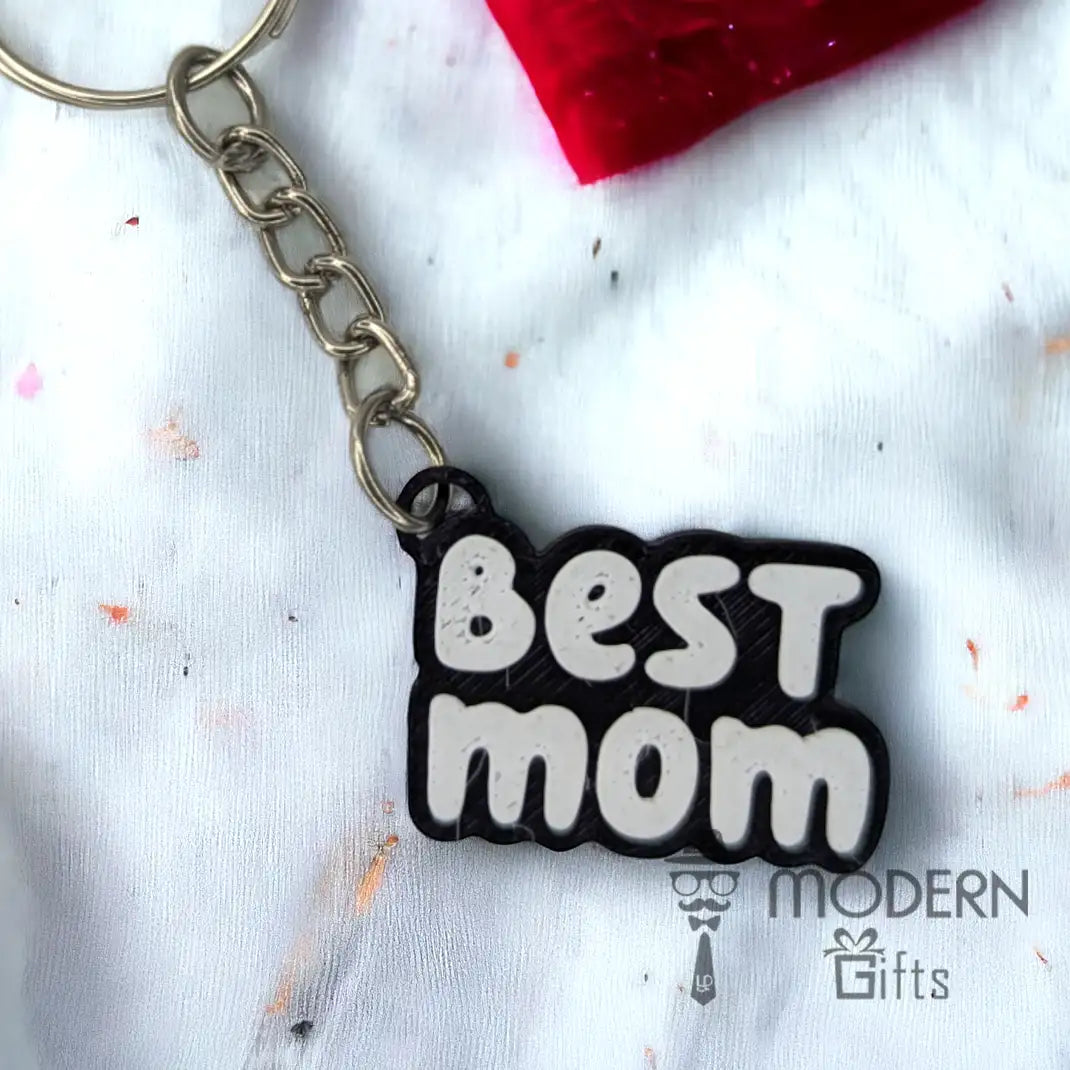 Best Mom Keychain