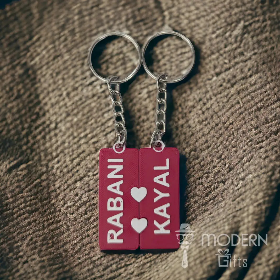 Love Name Keychain