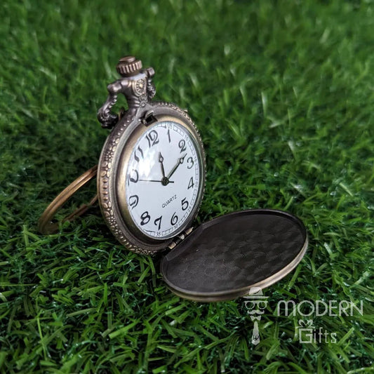 Dad Clock Keychain