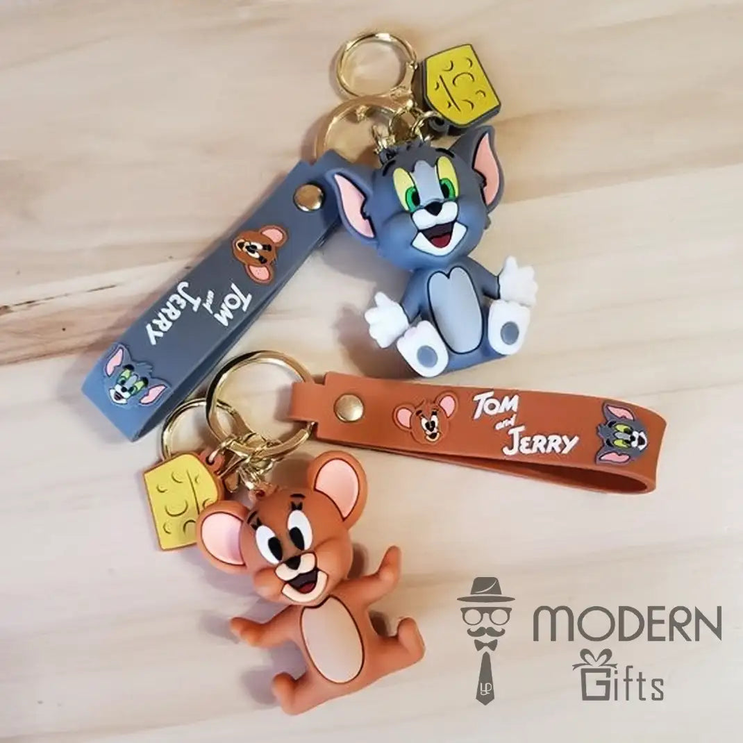 Tom And Jerry keychain
