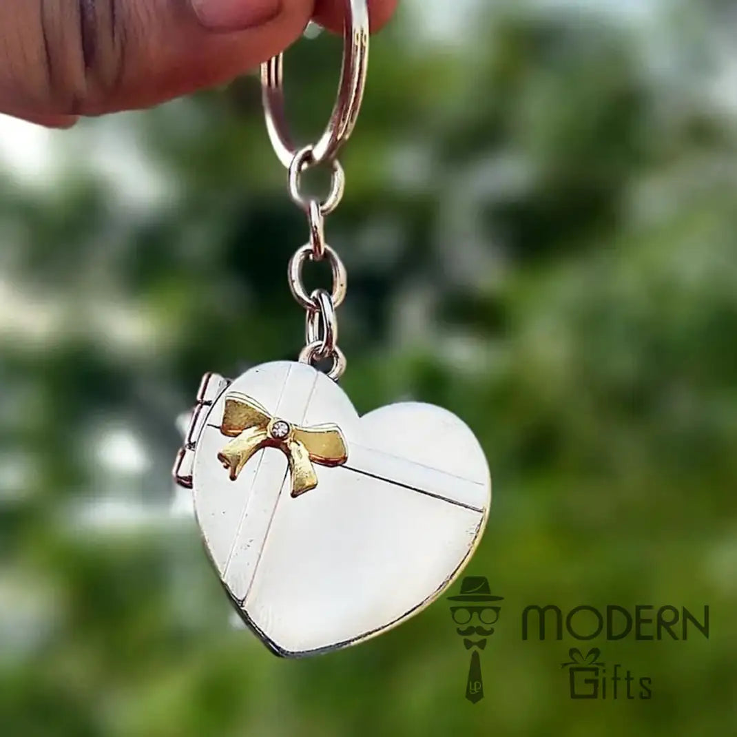Heart Metal Keychain