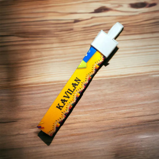 School Tag Keychain