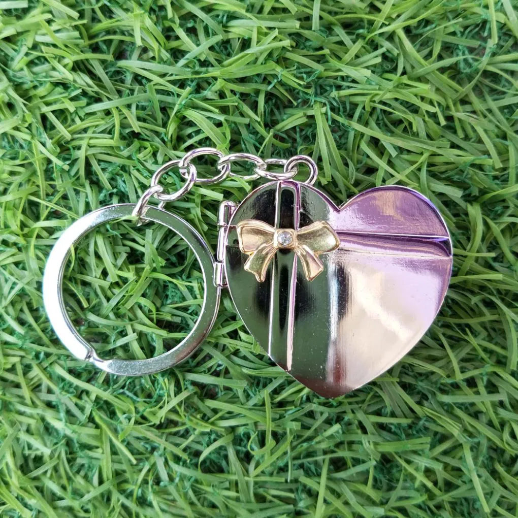 Heart Metal Keychain
