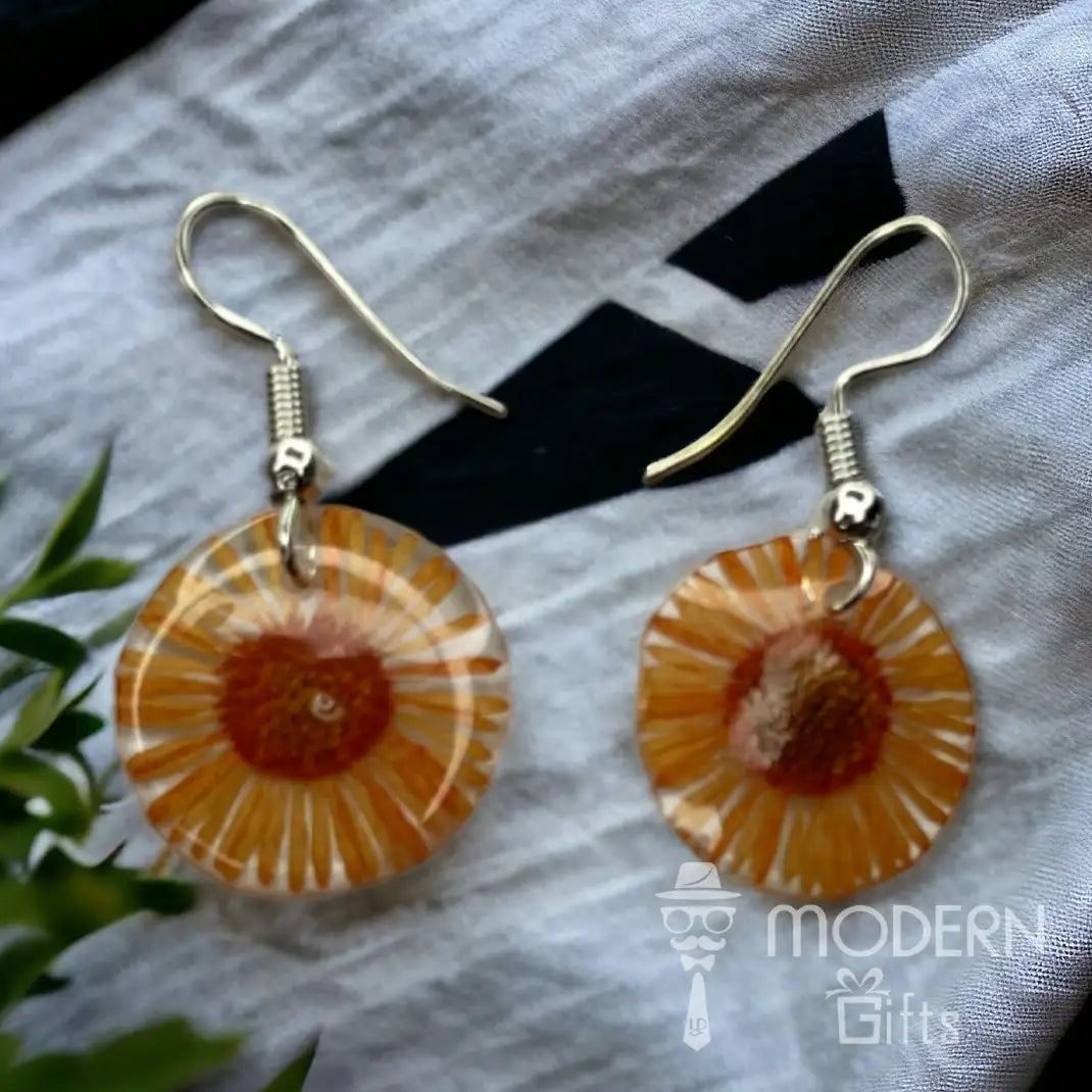 Natural Flower Earring
