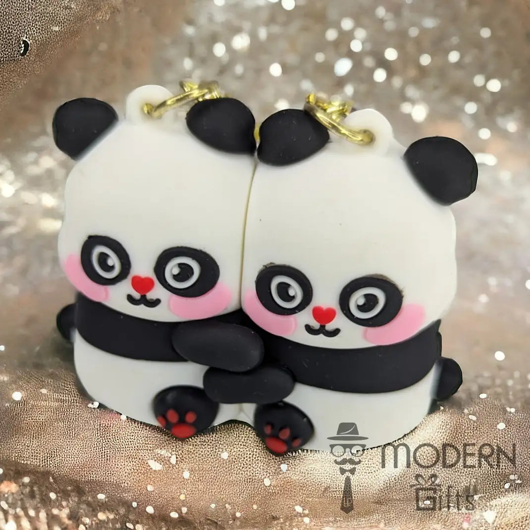 Couple Magnetic Keychain