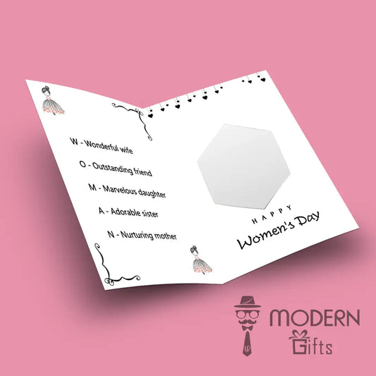 Women's Day Mirror Card