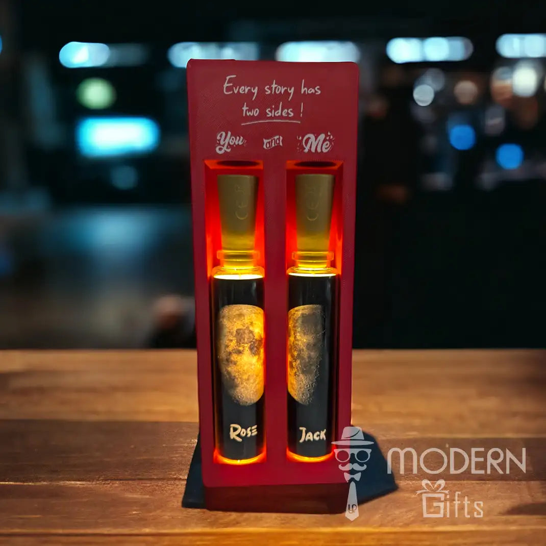 Couple Moon Lamp