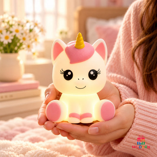Cute Unicorn Night Lamp