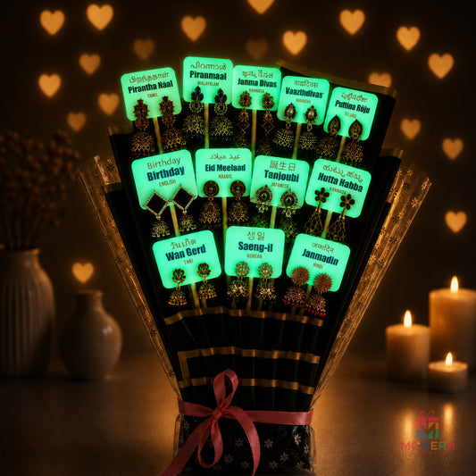 Glow Birthday Bouquet