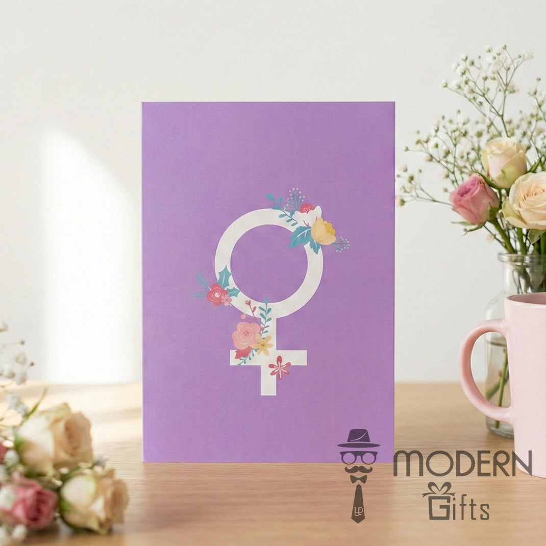Women’s Day Mirror Card – Theme 2