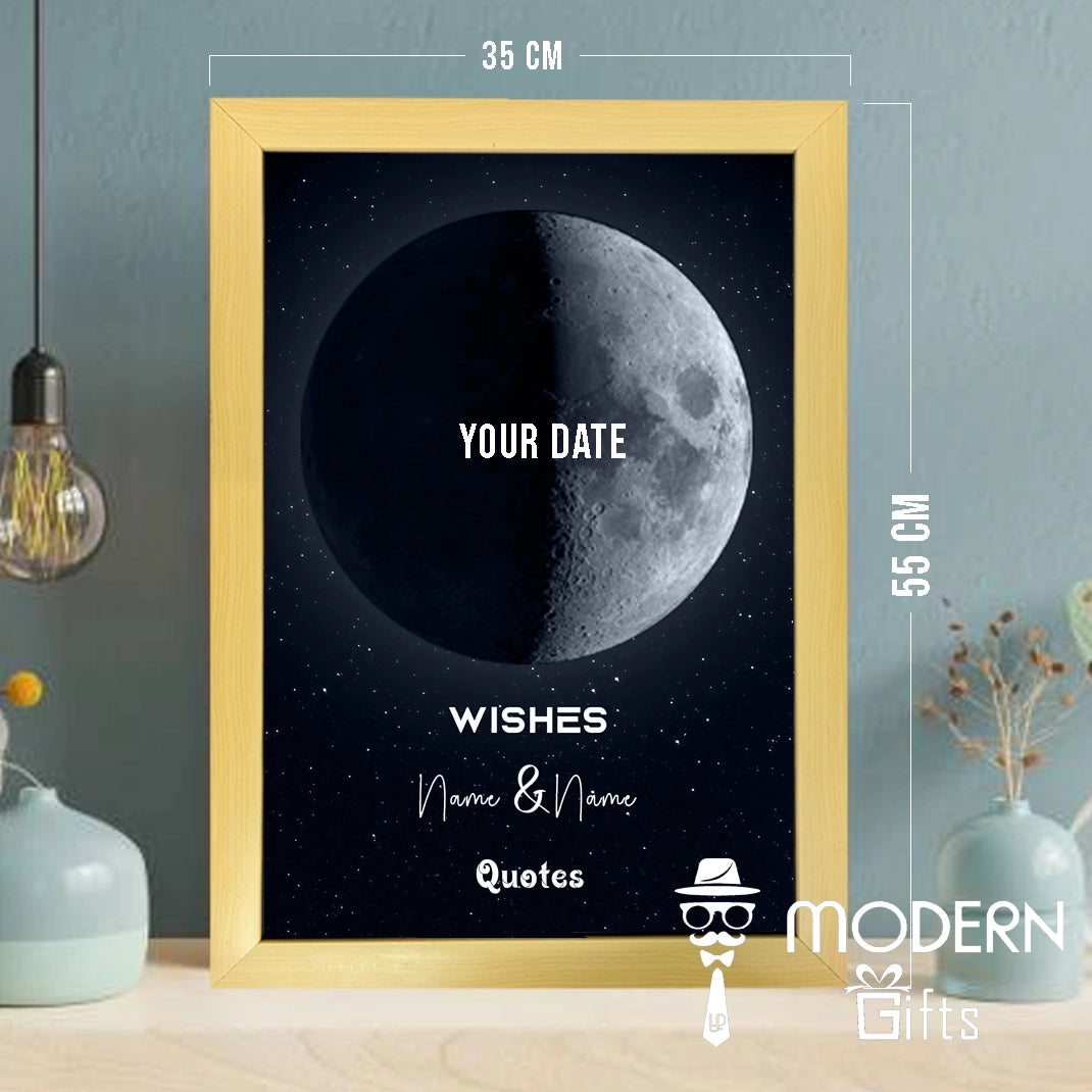 Customized Moon Frame