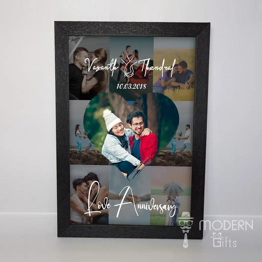 Love Anniversary Frame