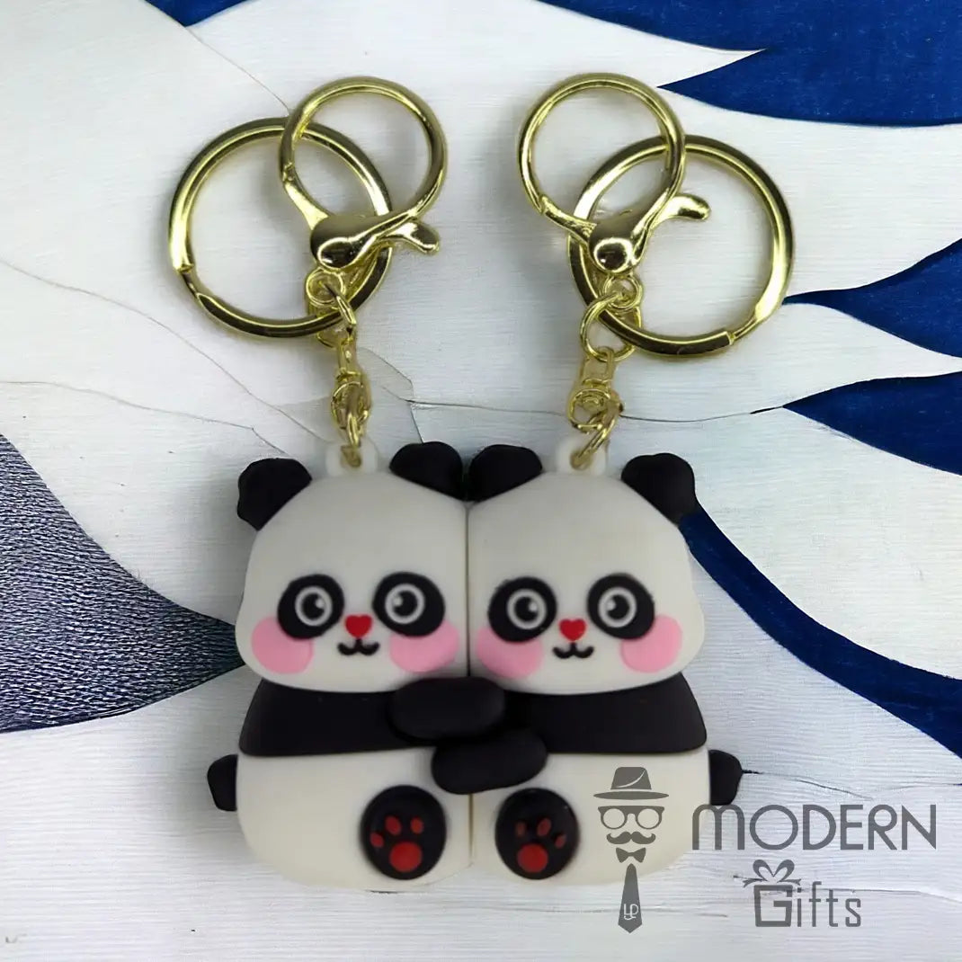 Couple Magnetic Keychain