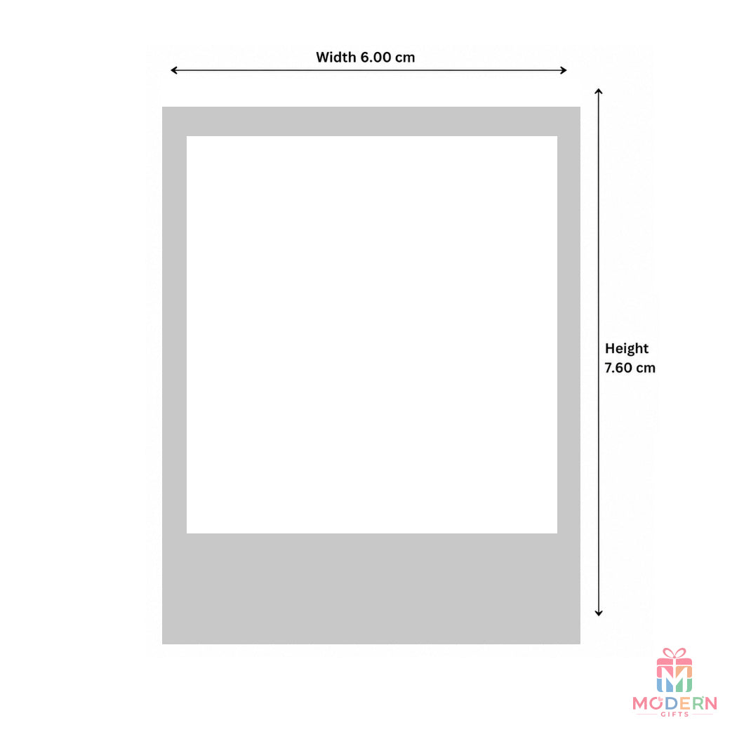 Polaroids With Love Quotes (English ) (Non Tearable)