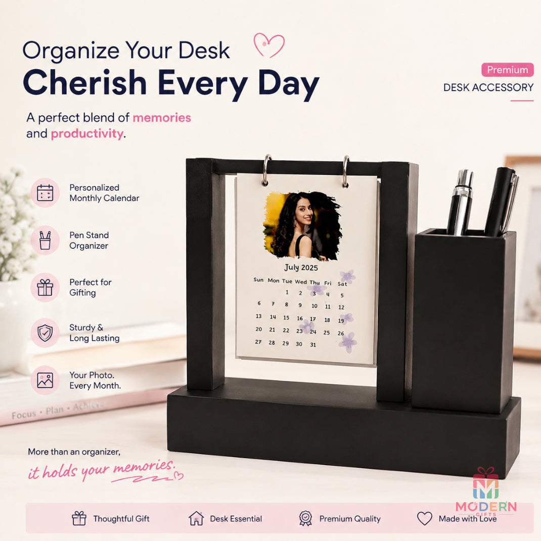 Calendar Pen Stand