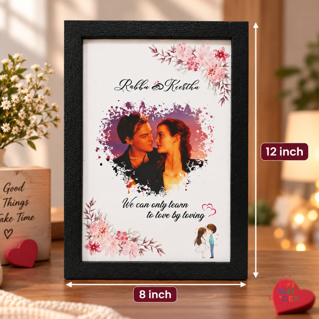 Heart Splash Frame