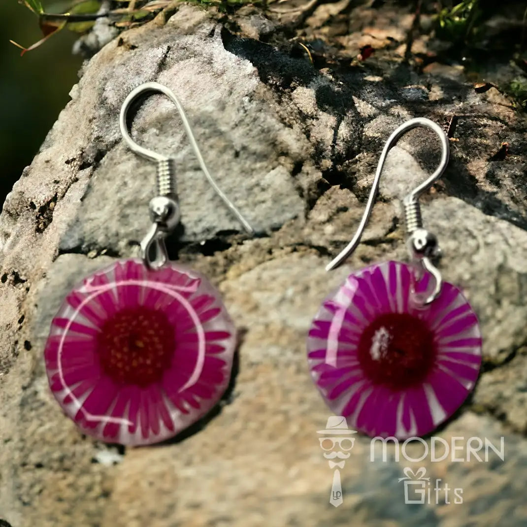 Natural Flower Earring