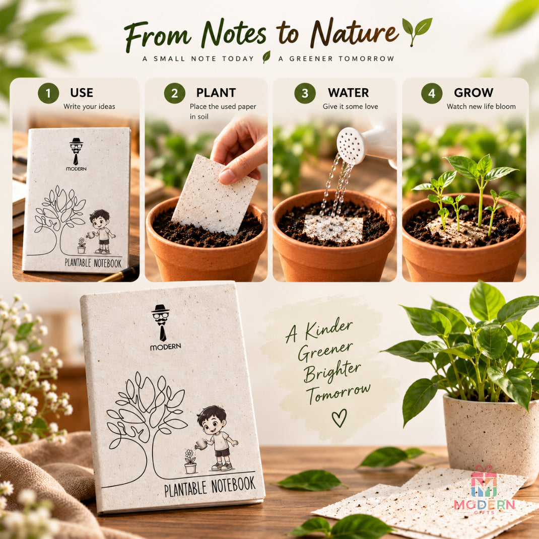 Plantable Note book