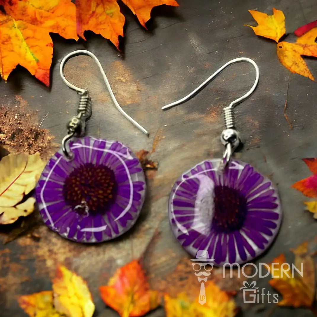 Natural Flower Earring