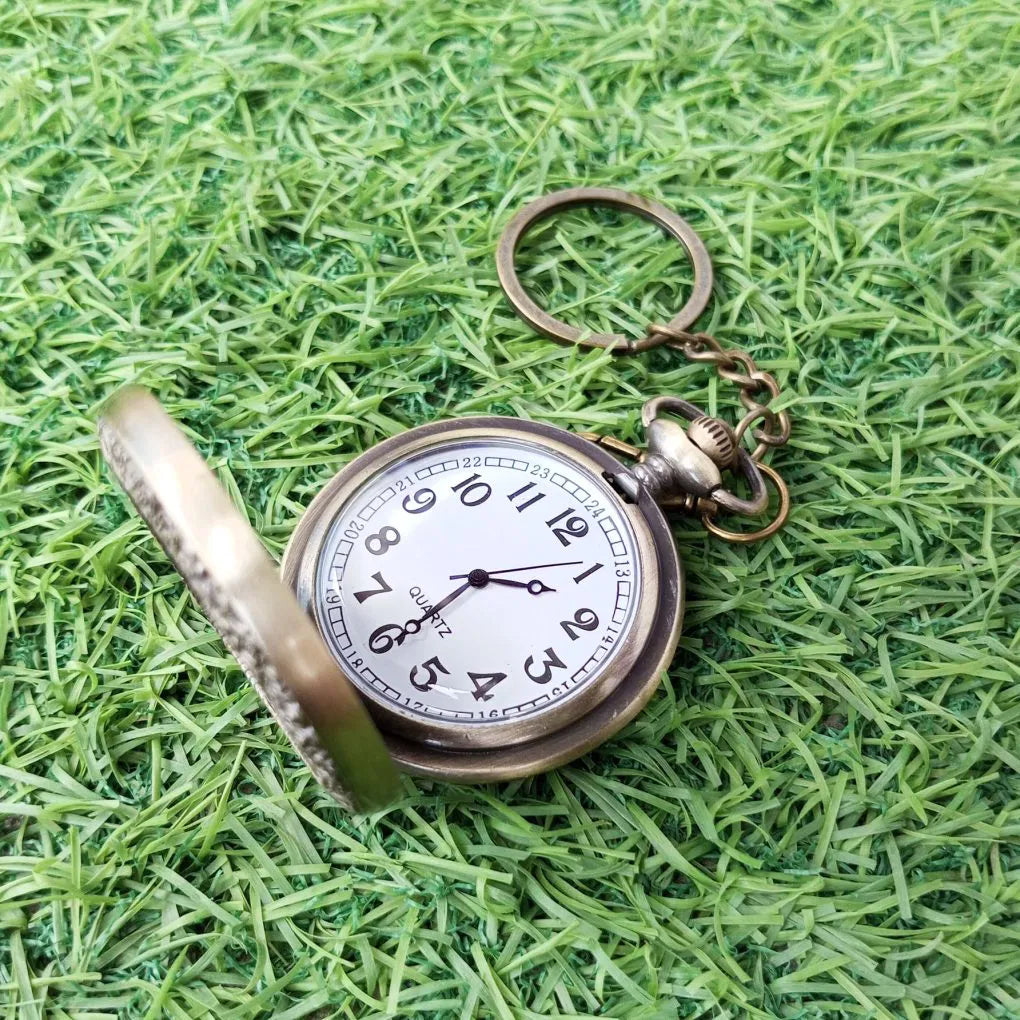 Customized Clock Keychain Photo