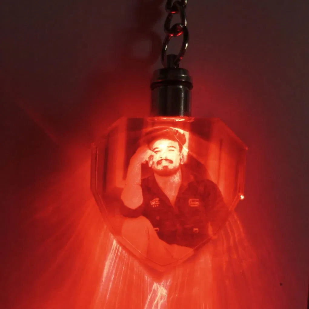 Light Crystal Keychain