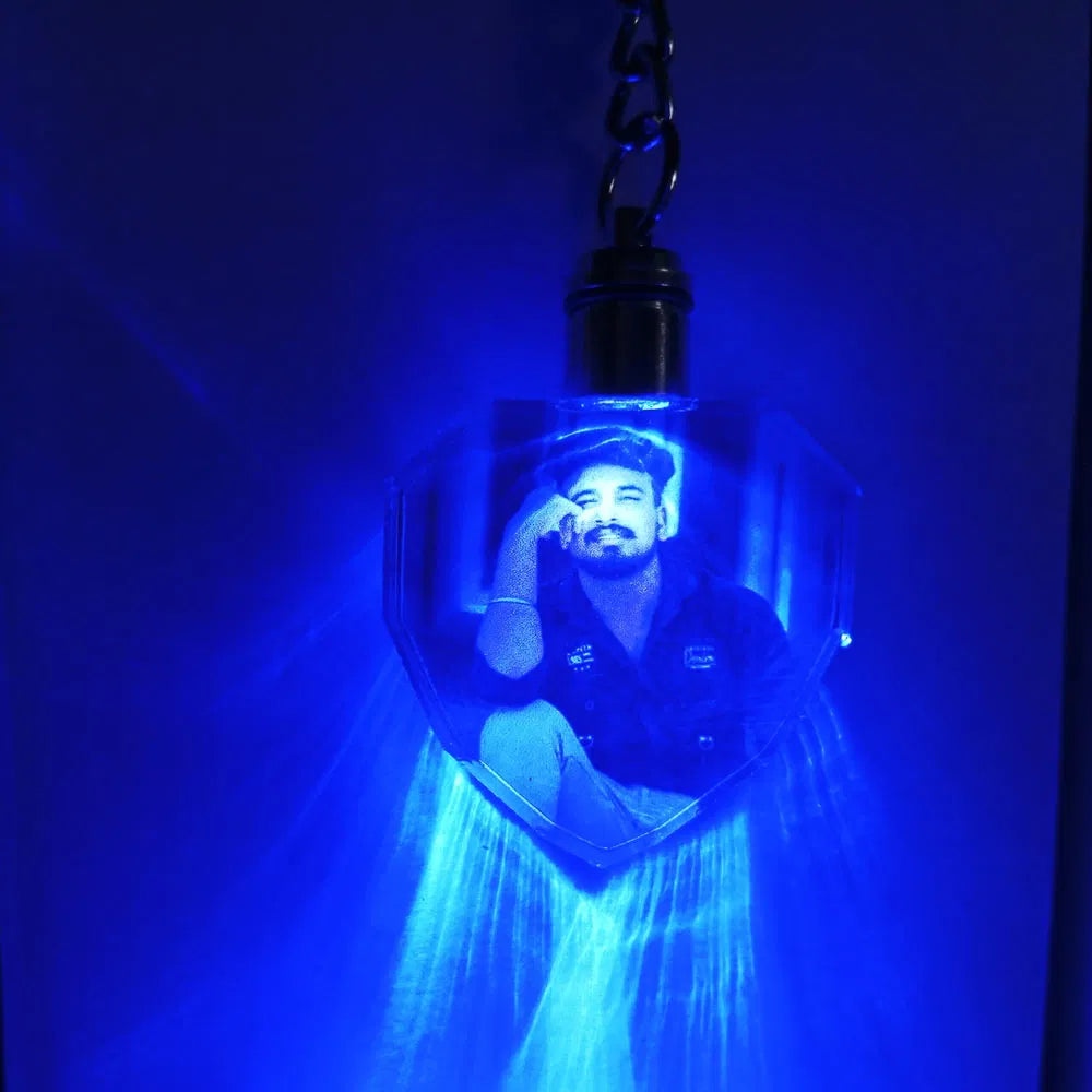 Light Crystal Keychain