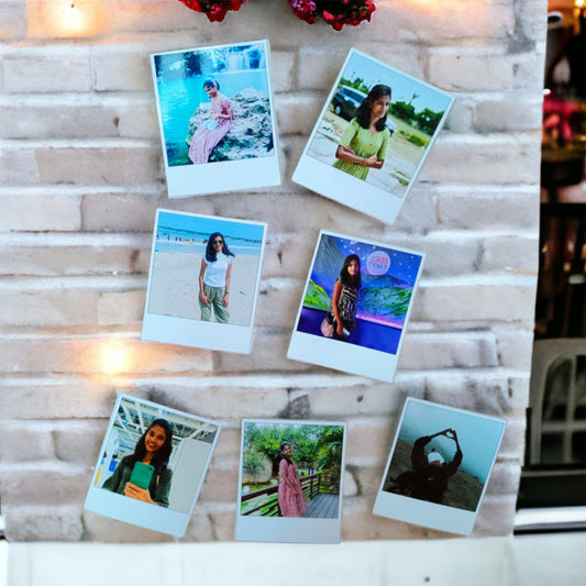 Wall of Polaroids