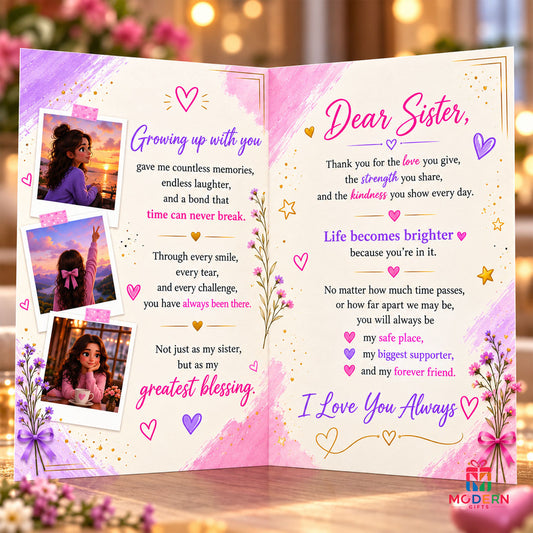Sister Greeting Card