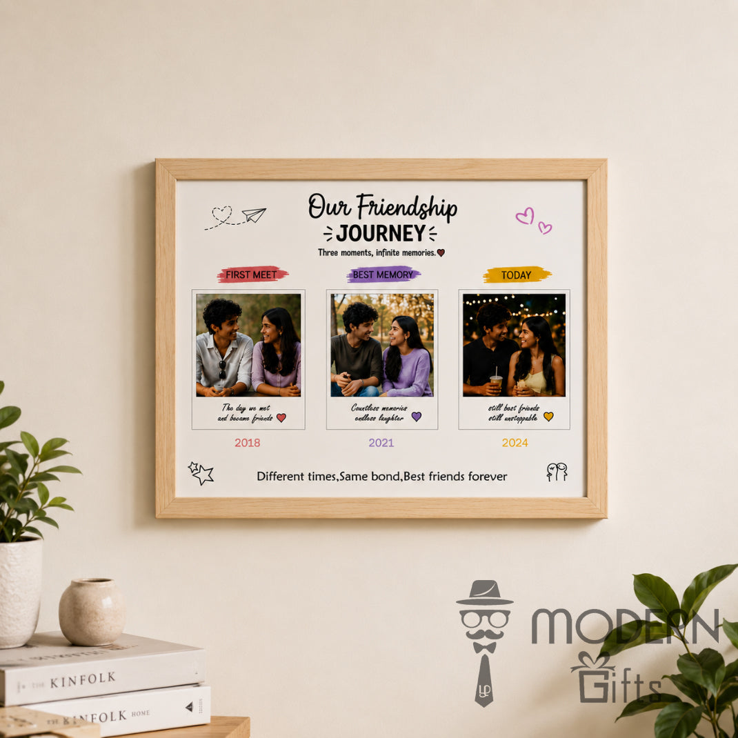 Our Friendship Journey Frame