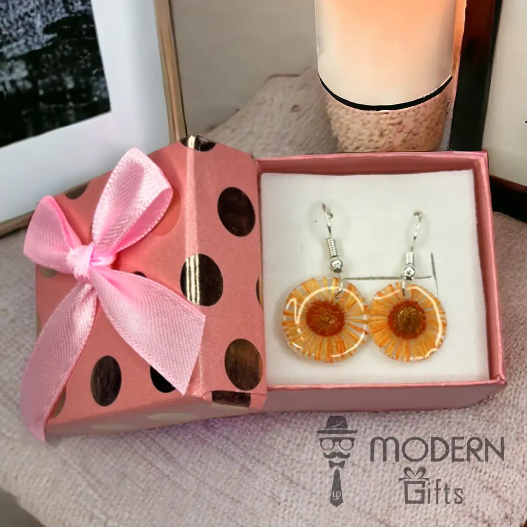 Natural Flower Earring