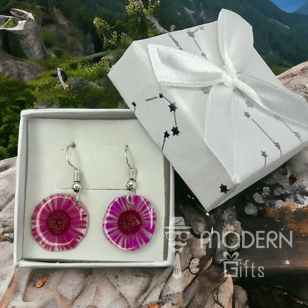 Natural Flower Earring