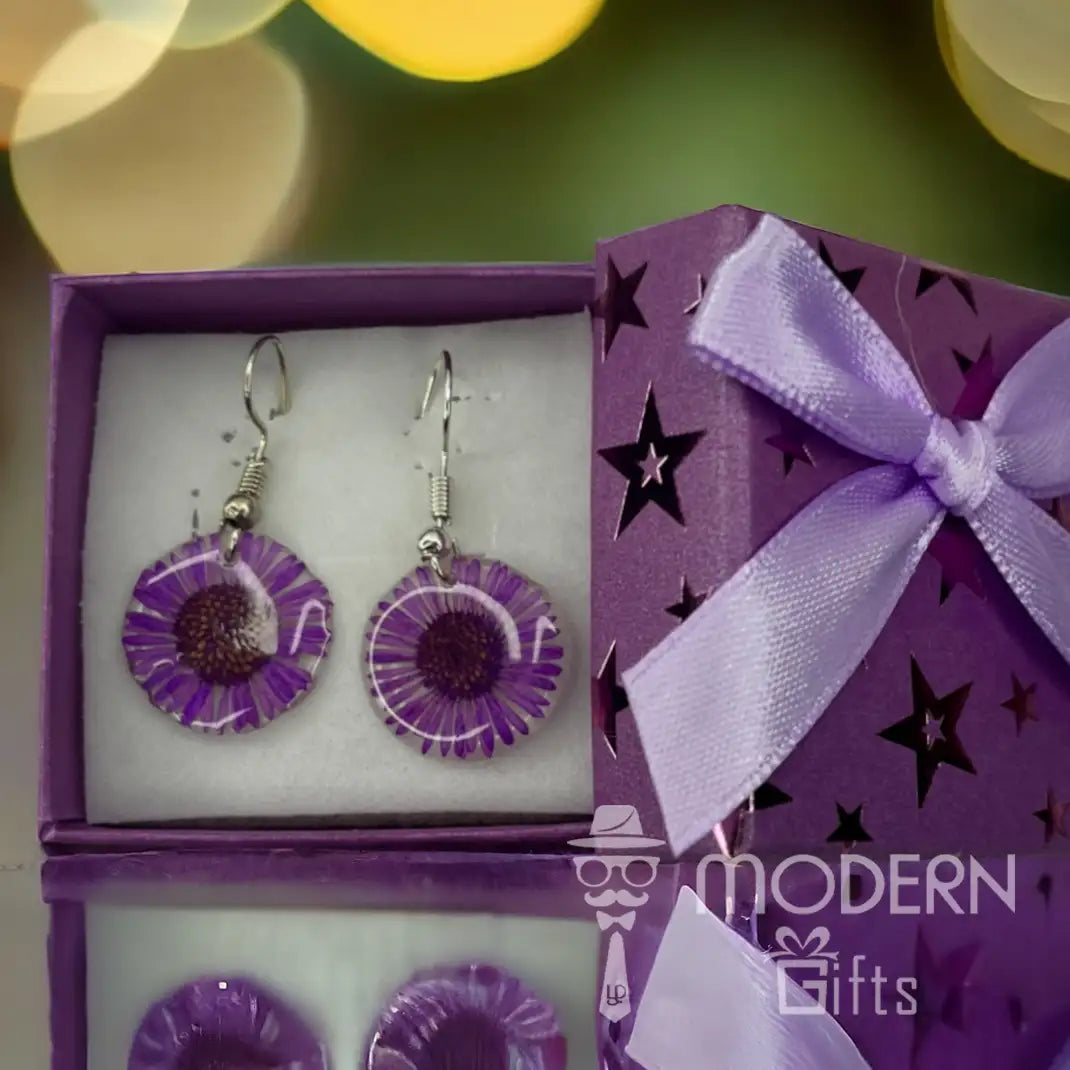 Natural Flower Earring
