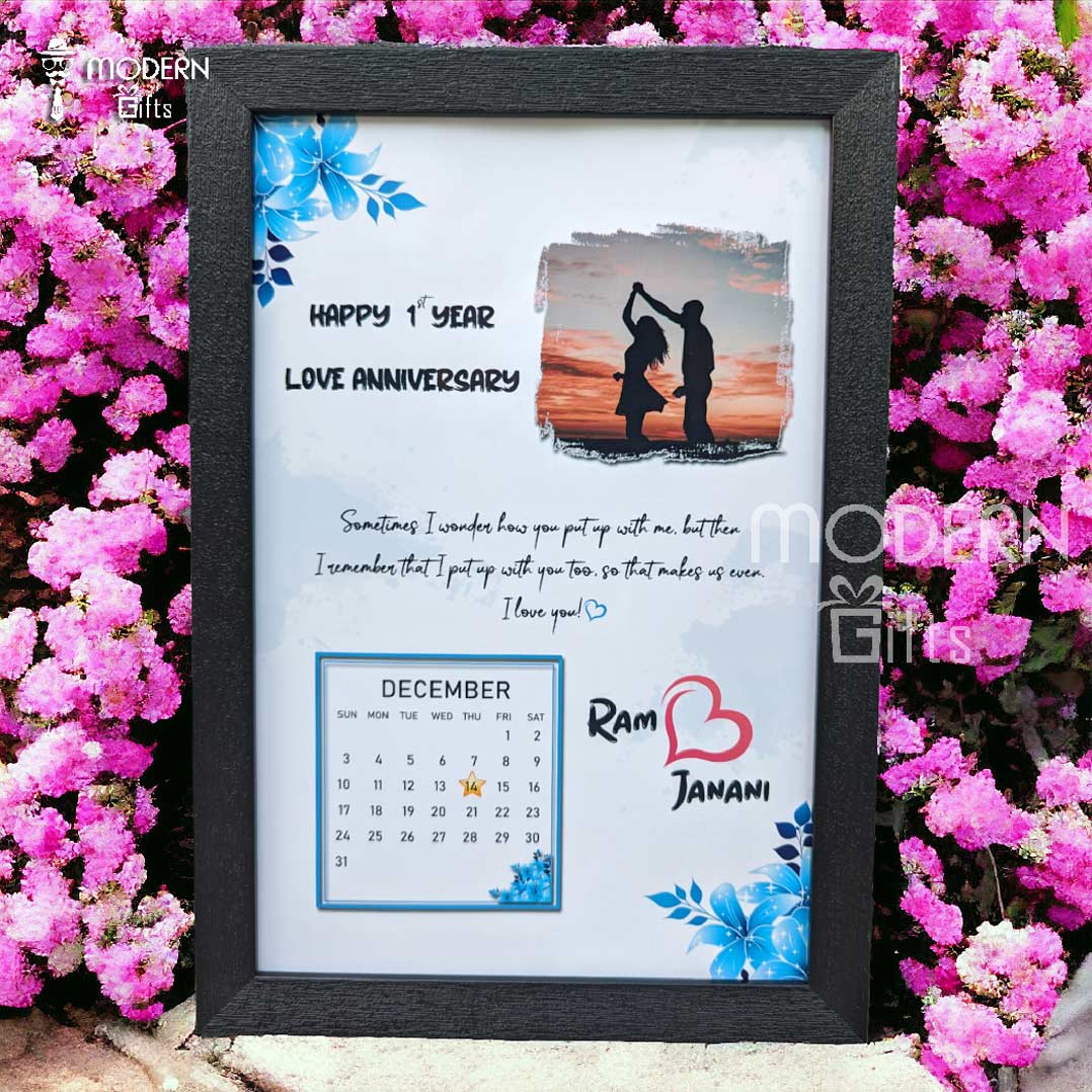 Love Anniversary Frame (Theme 2)