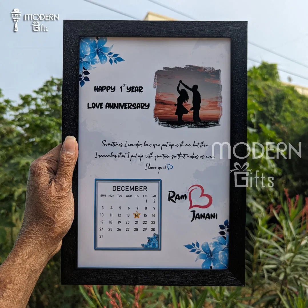 Love Anniversary Frame (Theme 2)