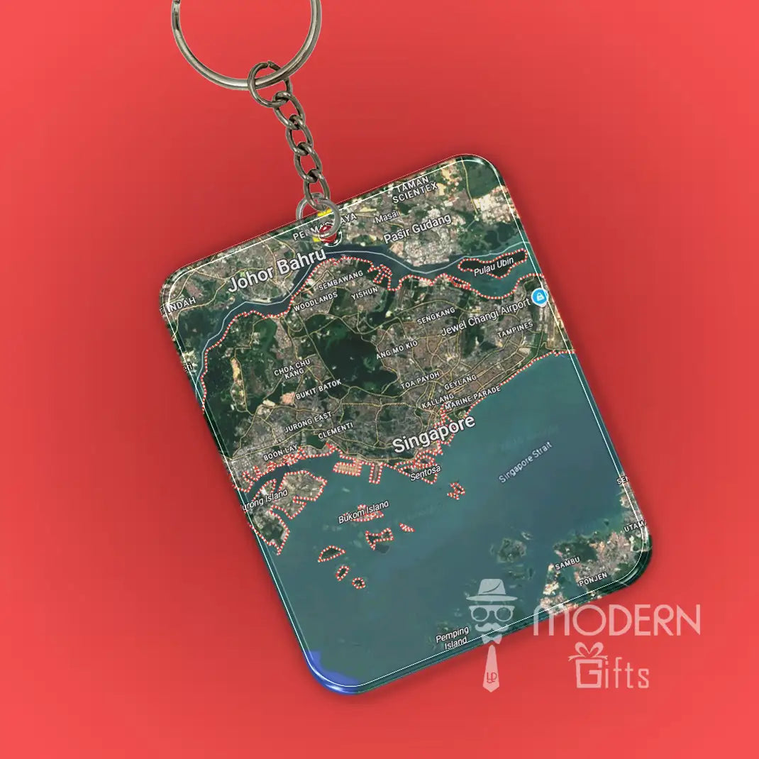 Map Keychain