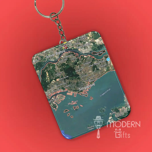 Map Keychain