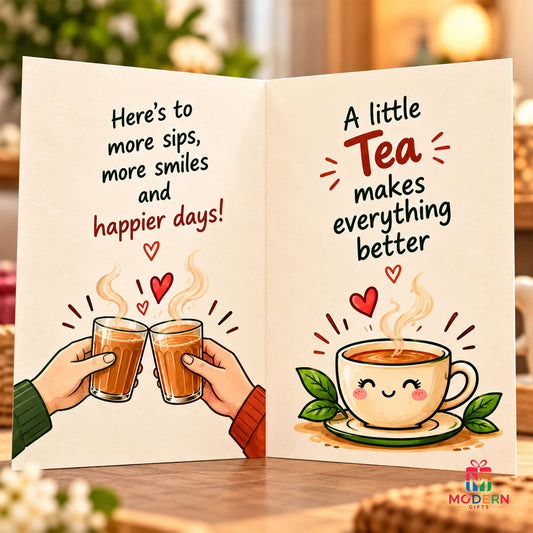 Tea Lover Greeting Card