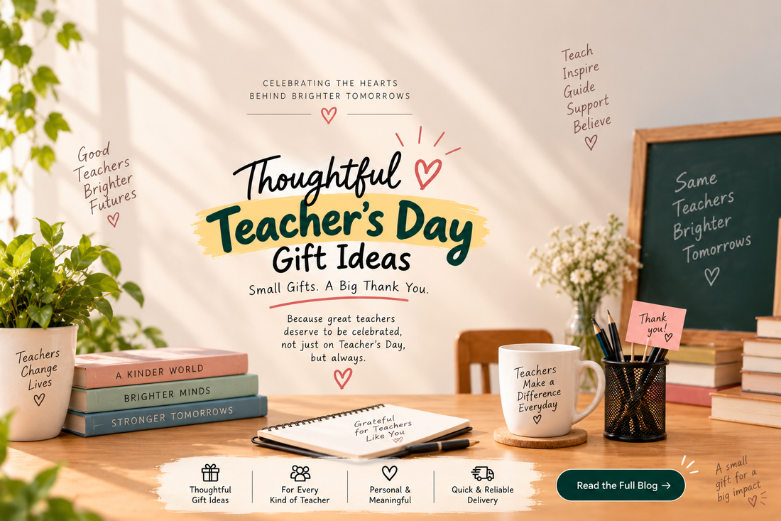 Teacher’s Day Gift Ideas: Thoughtful Gifts for Teachers Who Made a Difference