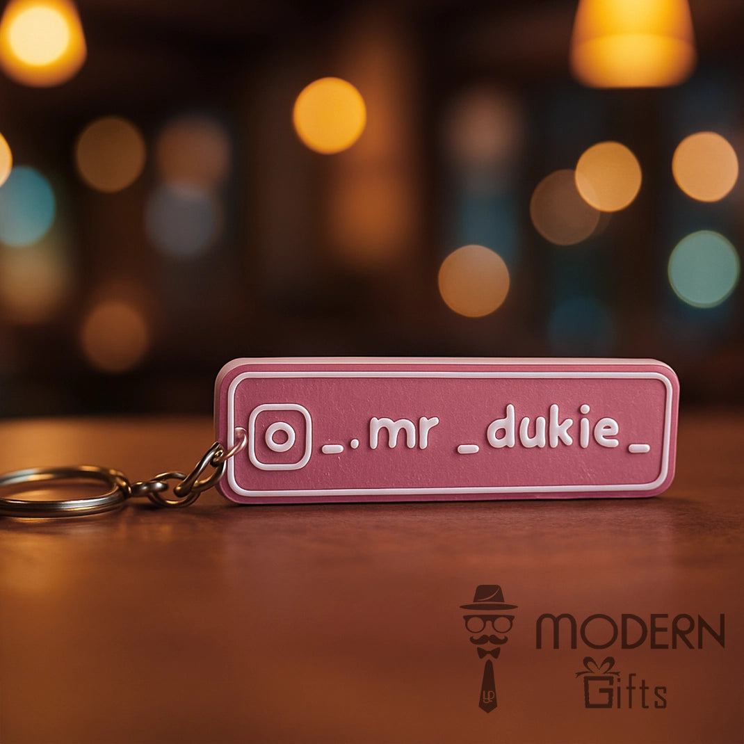 Instagram keychain