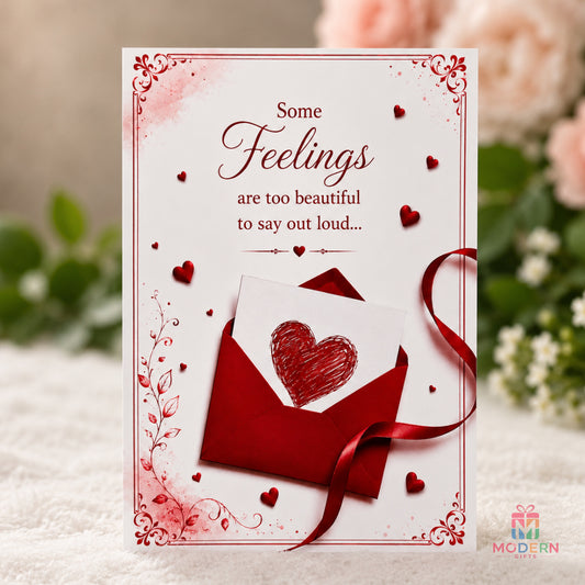 Feelings Jhumka Greeting Card