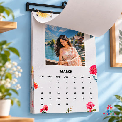 Customised A4 Wall Calendar