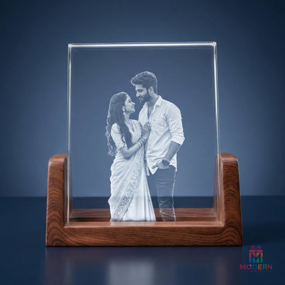 Glass Light Stand